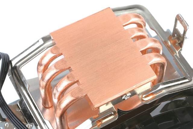 copper base and aluminum fin  sink