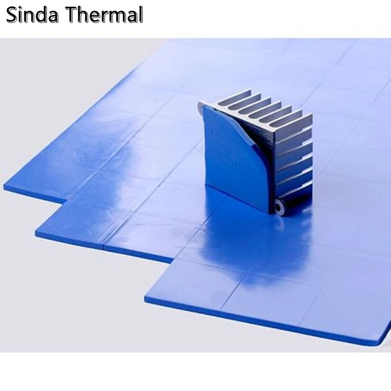 aluminum heat sink with gap pad aluminum heat sink with gap pad
