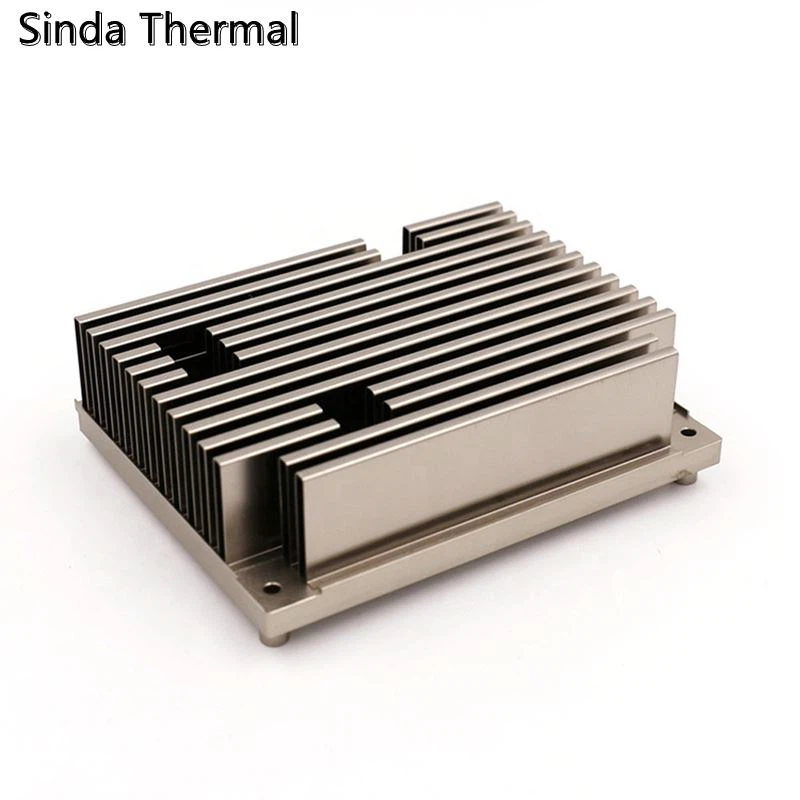aluminum folded fin soldering heat sink