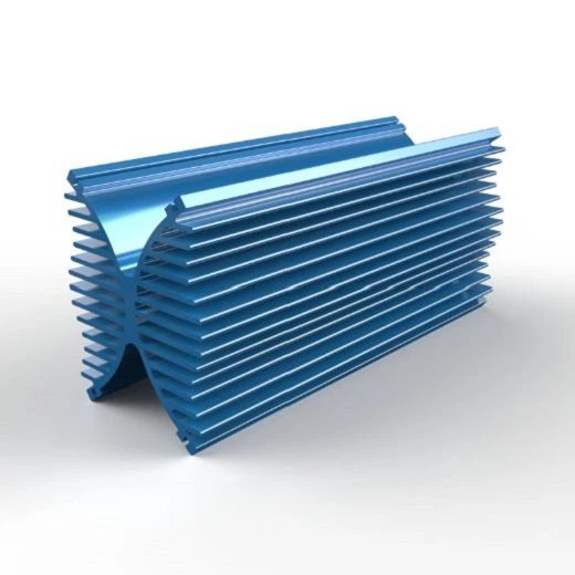 Disipador de calor de mecanizado de aluminio