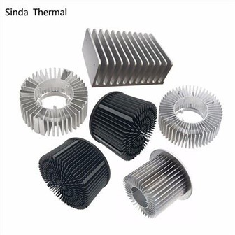 Disipador de calor llevado de aluminio