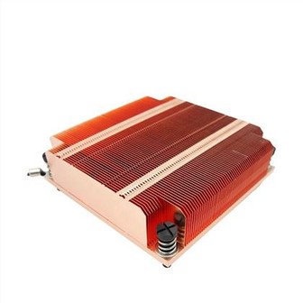 Disipador de calor de aleta de cobre