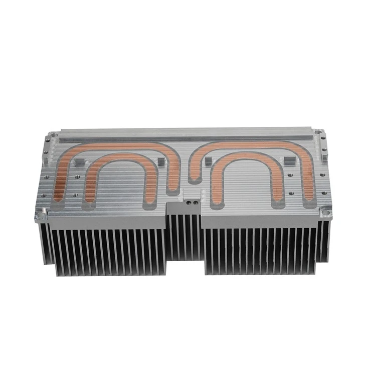 Disipador de calor de aluminio extruido anodizado
