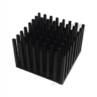Disipadores de calor extruidos de aluminio con mecanizado CNC