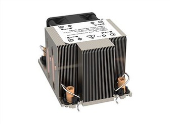 Disipador de aluminio de la CPU del servidor de la aleta 2U de la cremallera con el tubo de calor para LGA4189