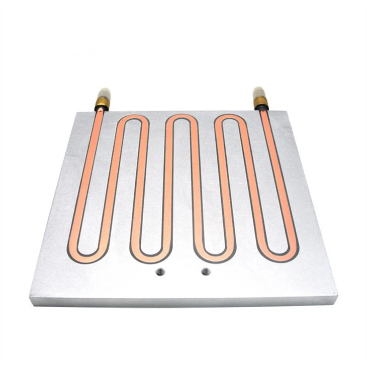 Disipador de calor de placa fría enfriado por agua de aluminio