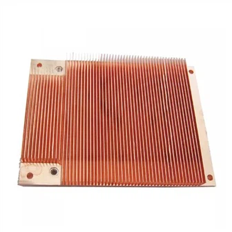 Disipador de calor de la placa base con aleta raspada de cobre